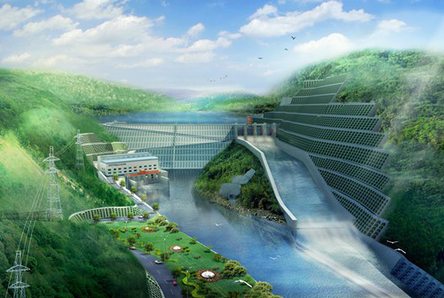 晴隆老挝南塔河1号水电站项目